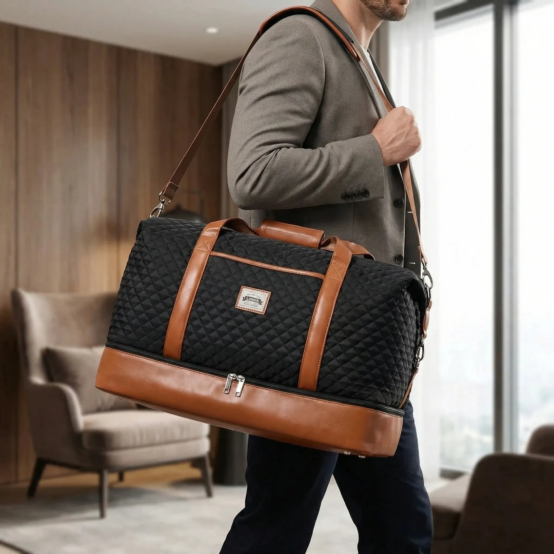 Quilted Travel Weekender Bag - Journex
