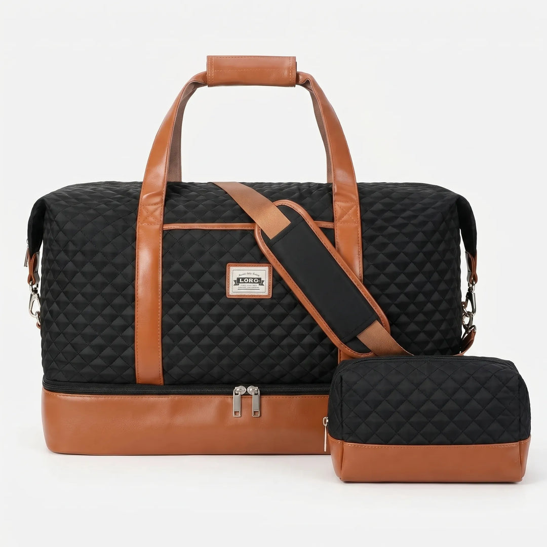 Quilted Travel Weekender Bag - Journex