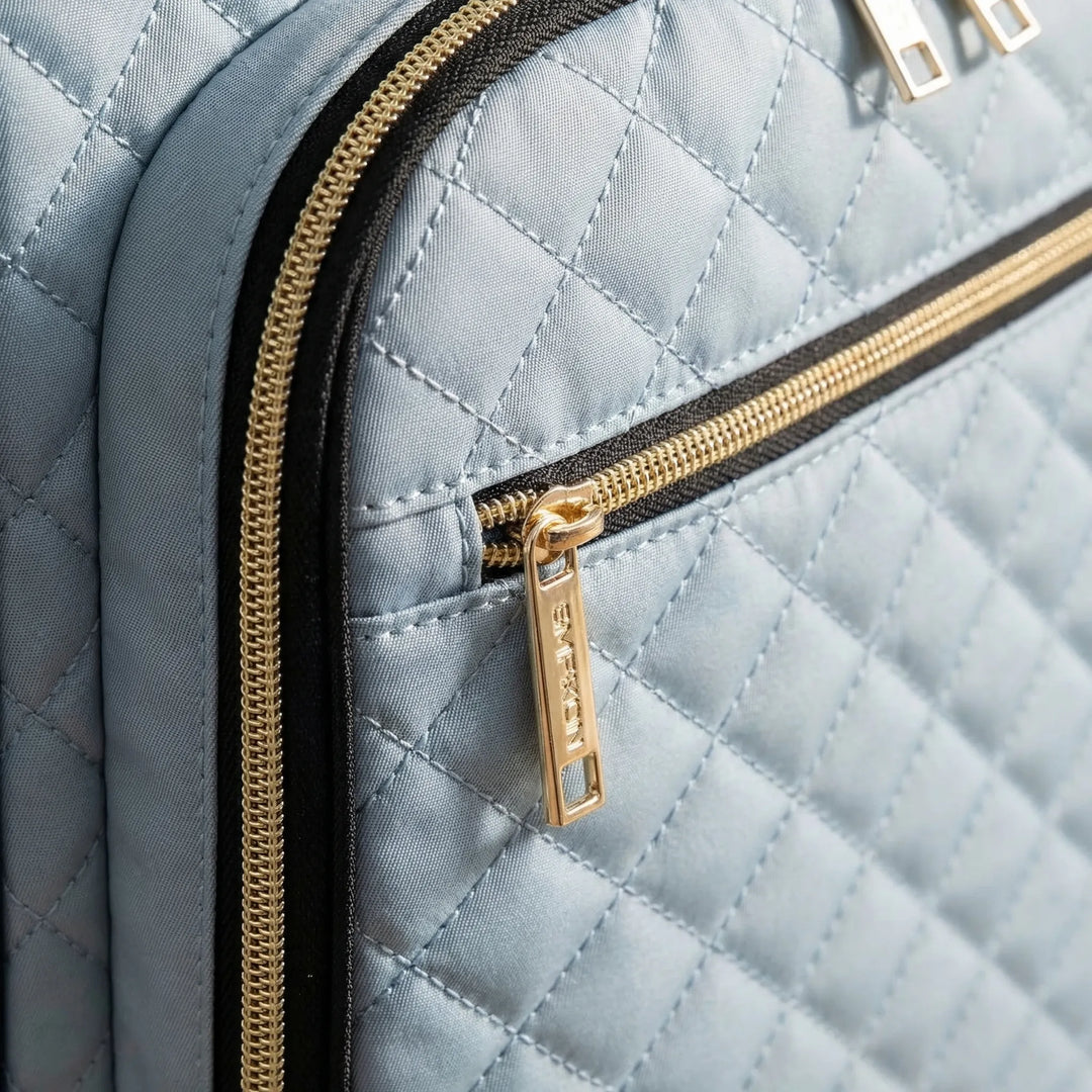 Expandable Quilted Laptop Backpack - Quiltrex