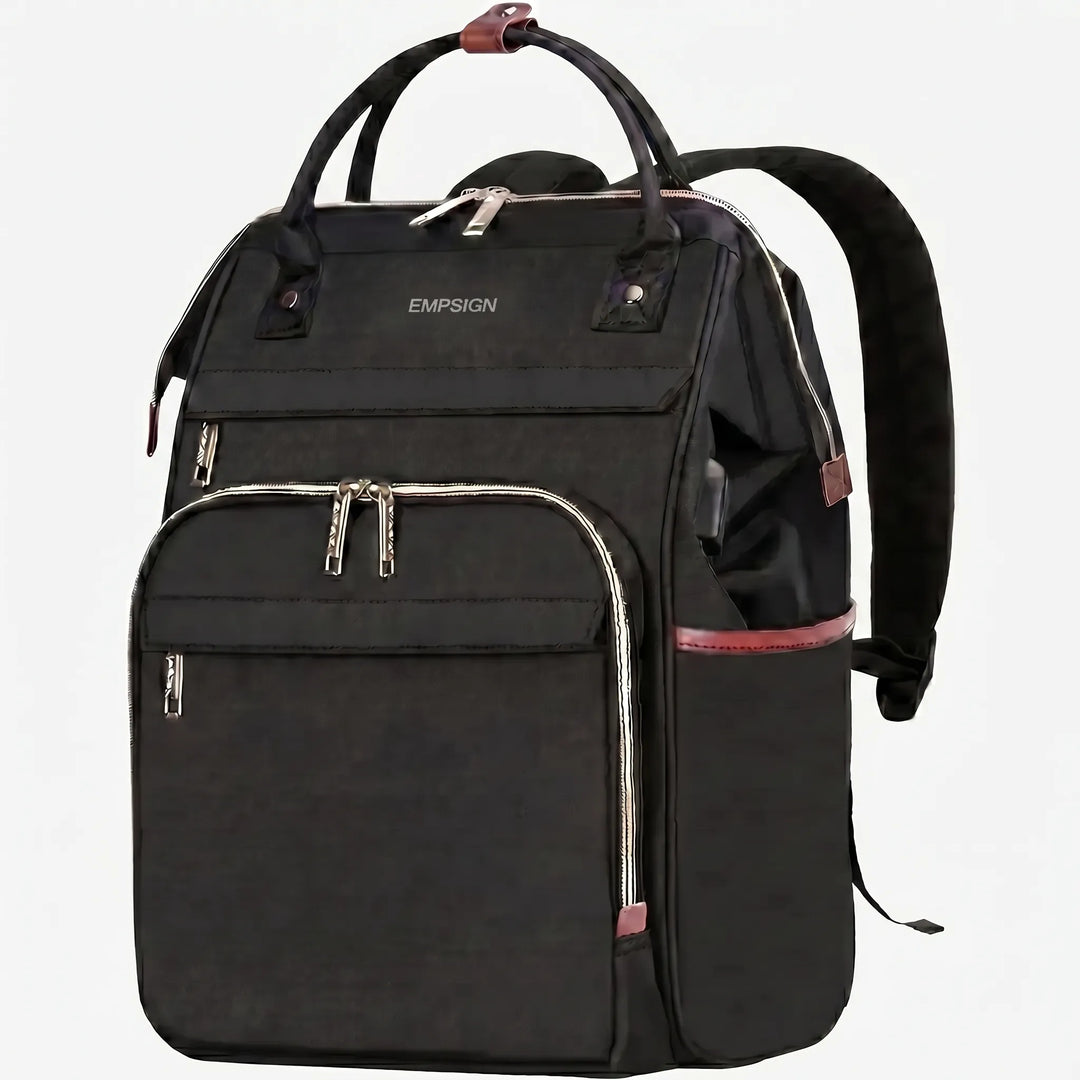 Expandable Quilted Laptop Backpack - Quiltrex
