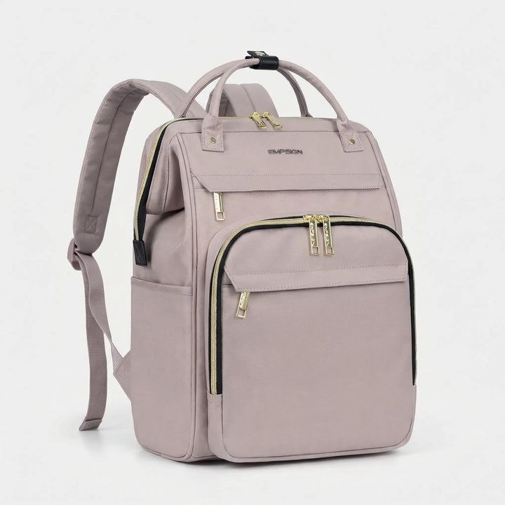 Expandable Quilted Laptop Backpack - Quiltrex