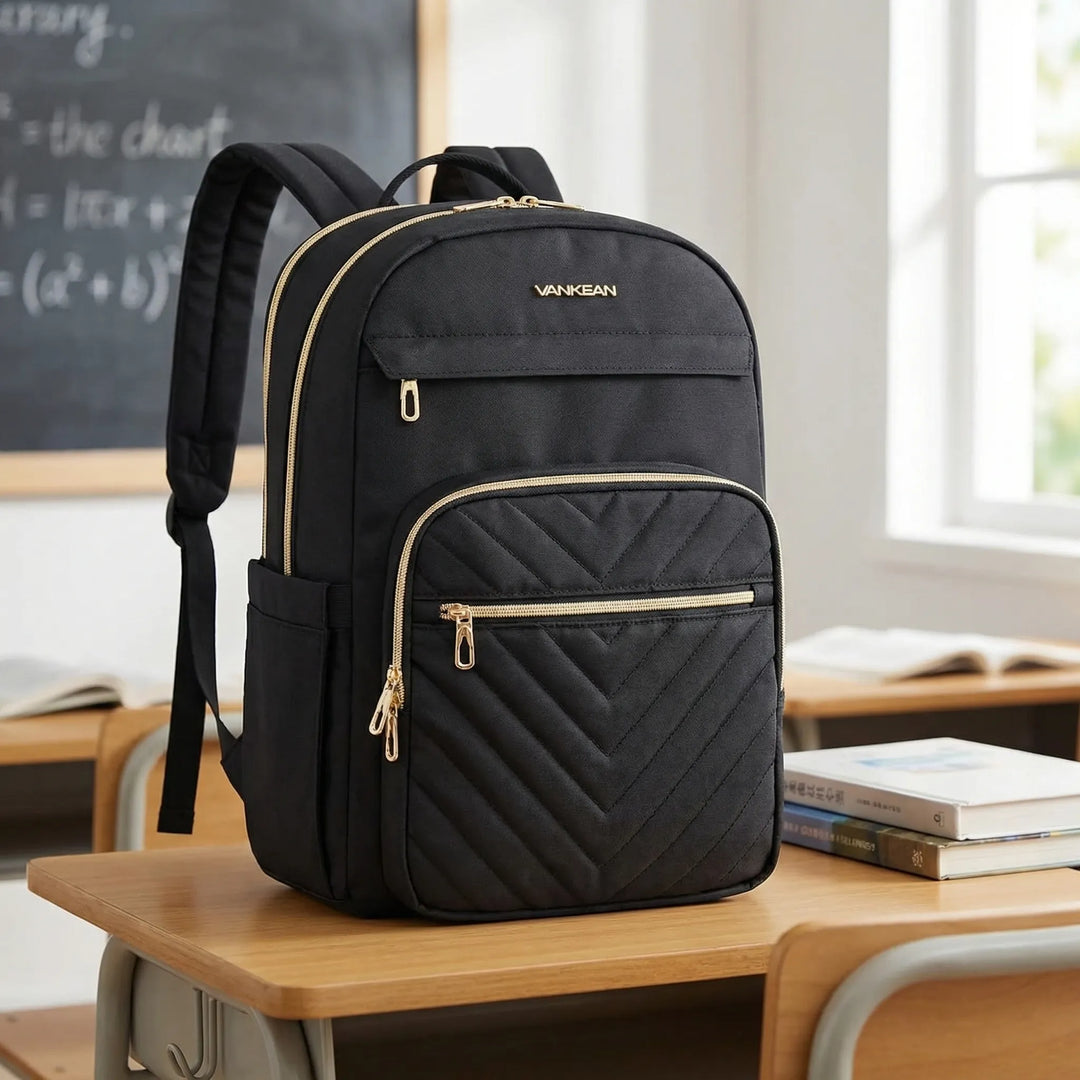 Water-Repellent Laptop Backpack With USB Port - Packova