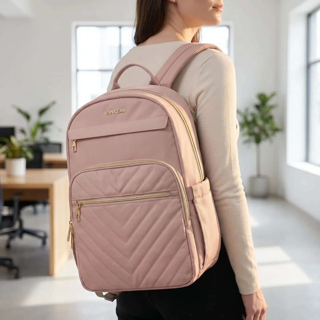 Water-Repellent Laptop Backpack With USB Port - Packova