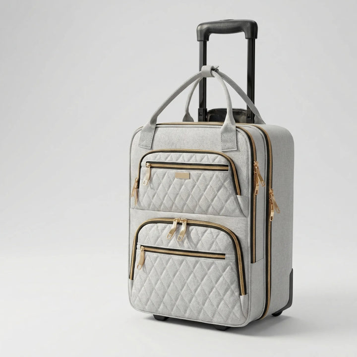 Compact Under-Seat Wheeled Trolley Bag - Voyajet