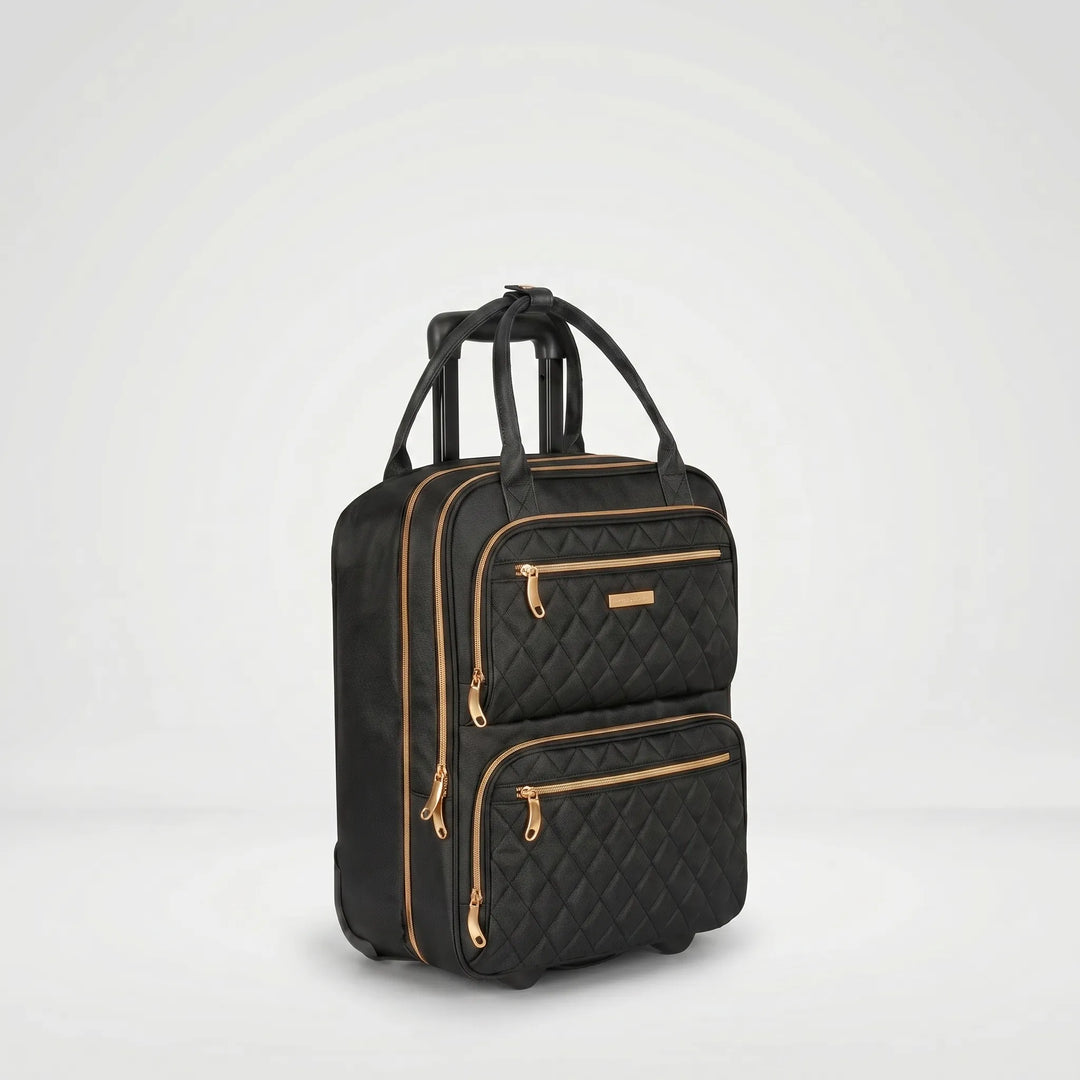 Compact Under-Seat Wheeled Trolley Bag - Voyajet