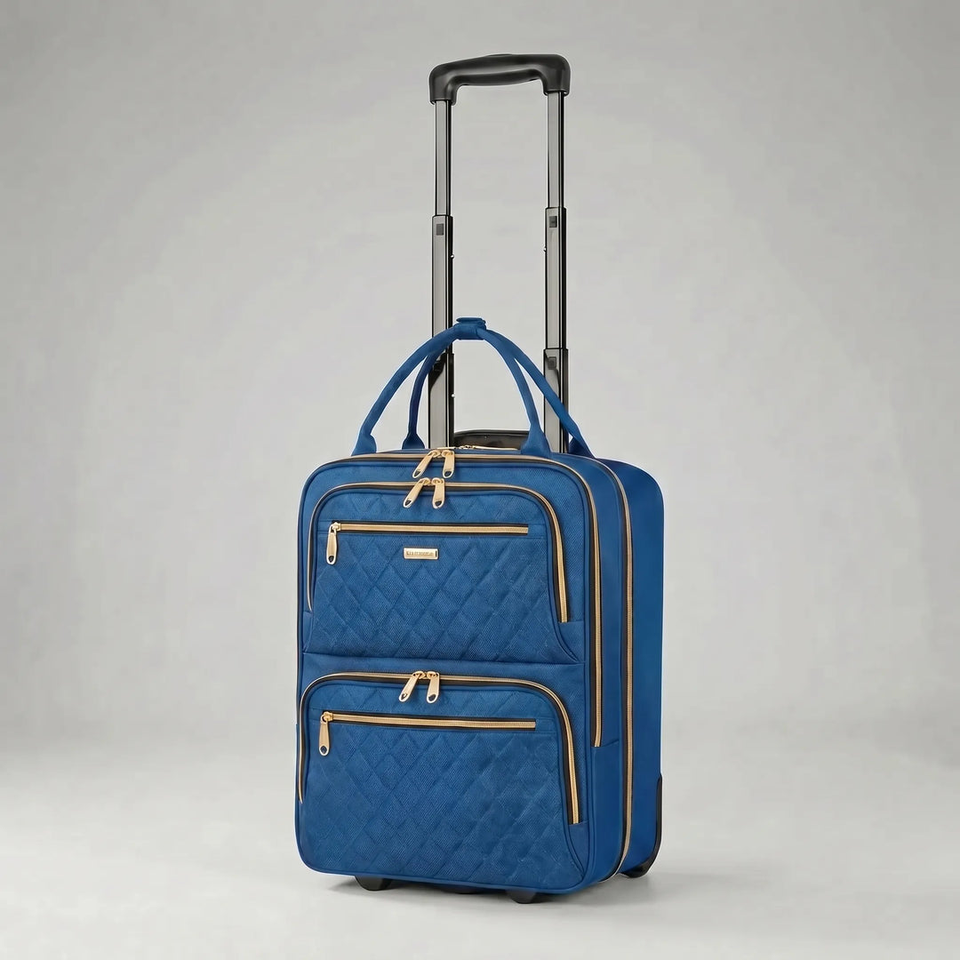 Compact Under-Seat Wheeled Trolley Bag - Voyajet