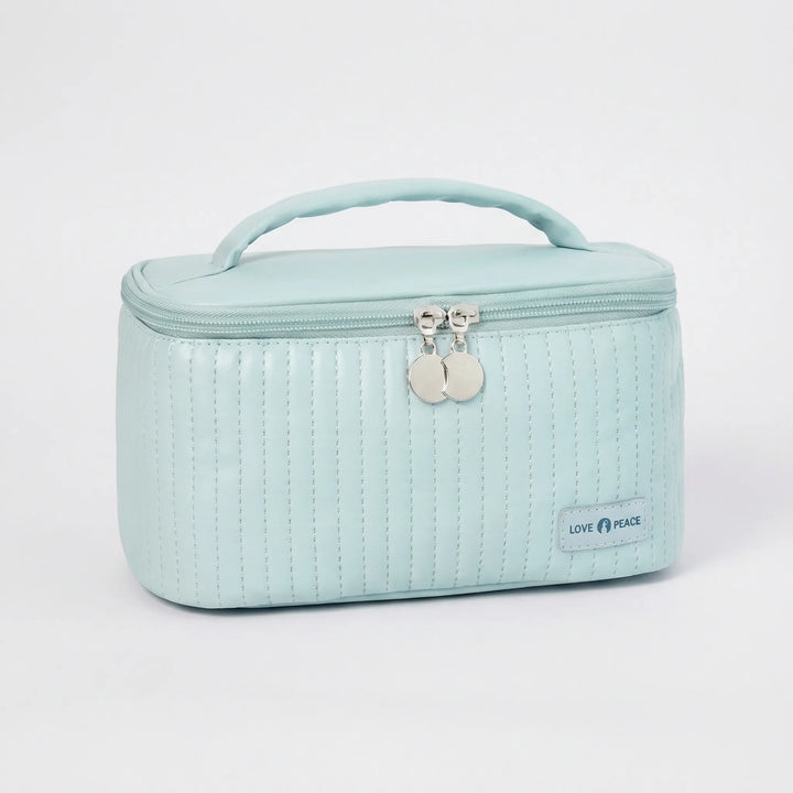 Quilted Rectangular Toiletry Bag With Handle - Neatrova