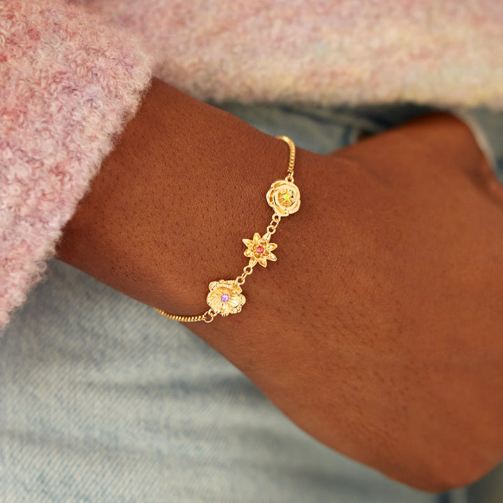 Birth Flower Bracelet - One Flower per Child 9