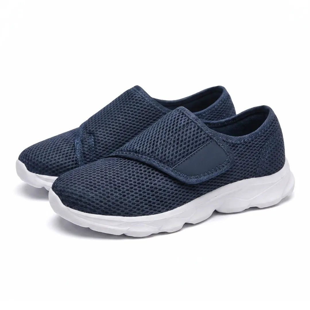 Comfort Orthopedic Walking Shoes with Hook-and-Loop Strap for Wide or Swollen Feet 7