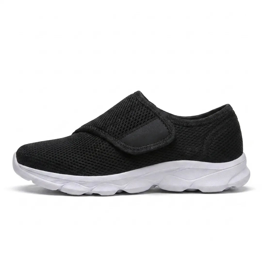 Comfort Orthopedic Walking Shoes with Hook-and-Loop Strap for Wide or Swollen Feet 19