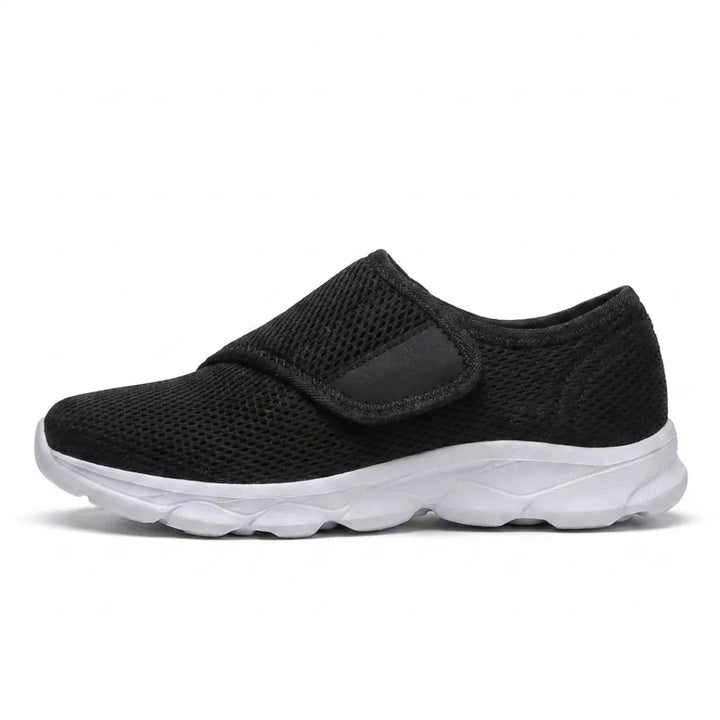 Comfort Orthopedic Walking Shoes with Hook-and-Loop Strap for Wide or Swollen Feet 19