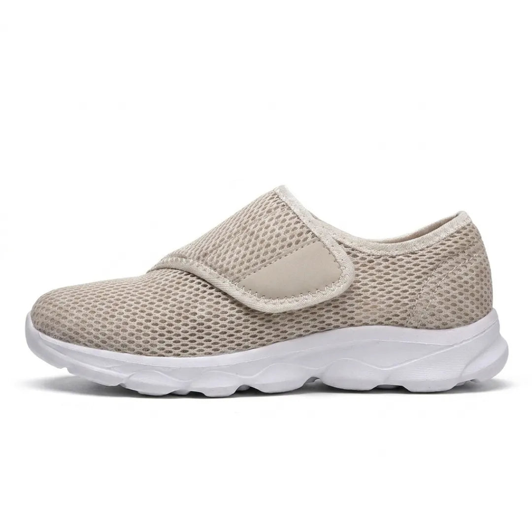 Comfort Orthopedic Walking Shoes with Hook-and-Loop Strap for Wide or Swollen Feet 28
