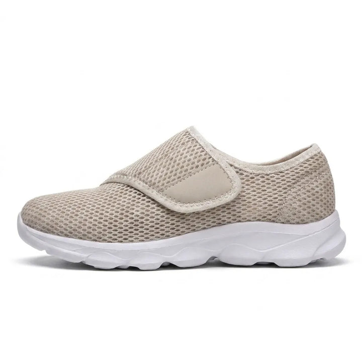 Comfort Orthopedic Walking Shoes with Hook-and-Loop Strap for Wide or Swollen Feet 28