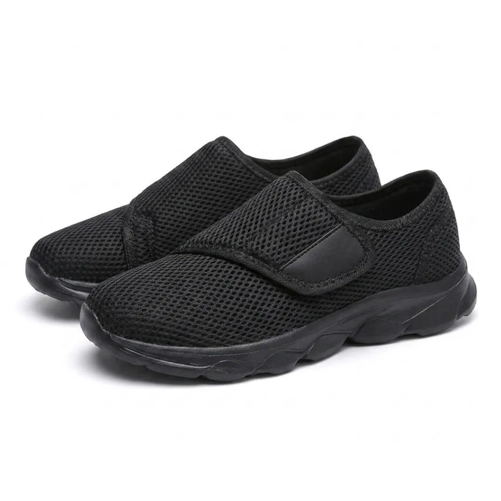 Comfort Orthopedic Walking Shoes with Hook-and-Loop Strap for Wide or Swollen Feet 16