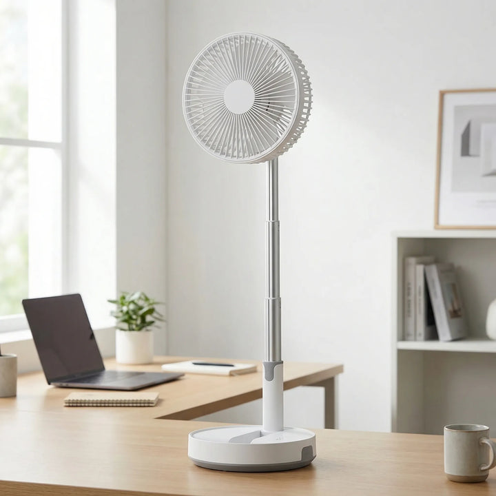 Rechargeable Telescopic Standing Fan - AeroFold