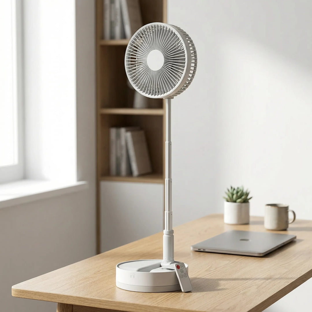 Rechargeable Telescopic Standing Fan - AeroFold