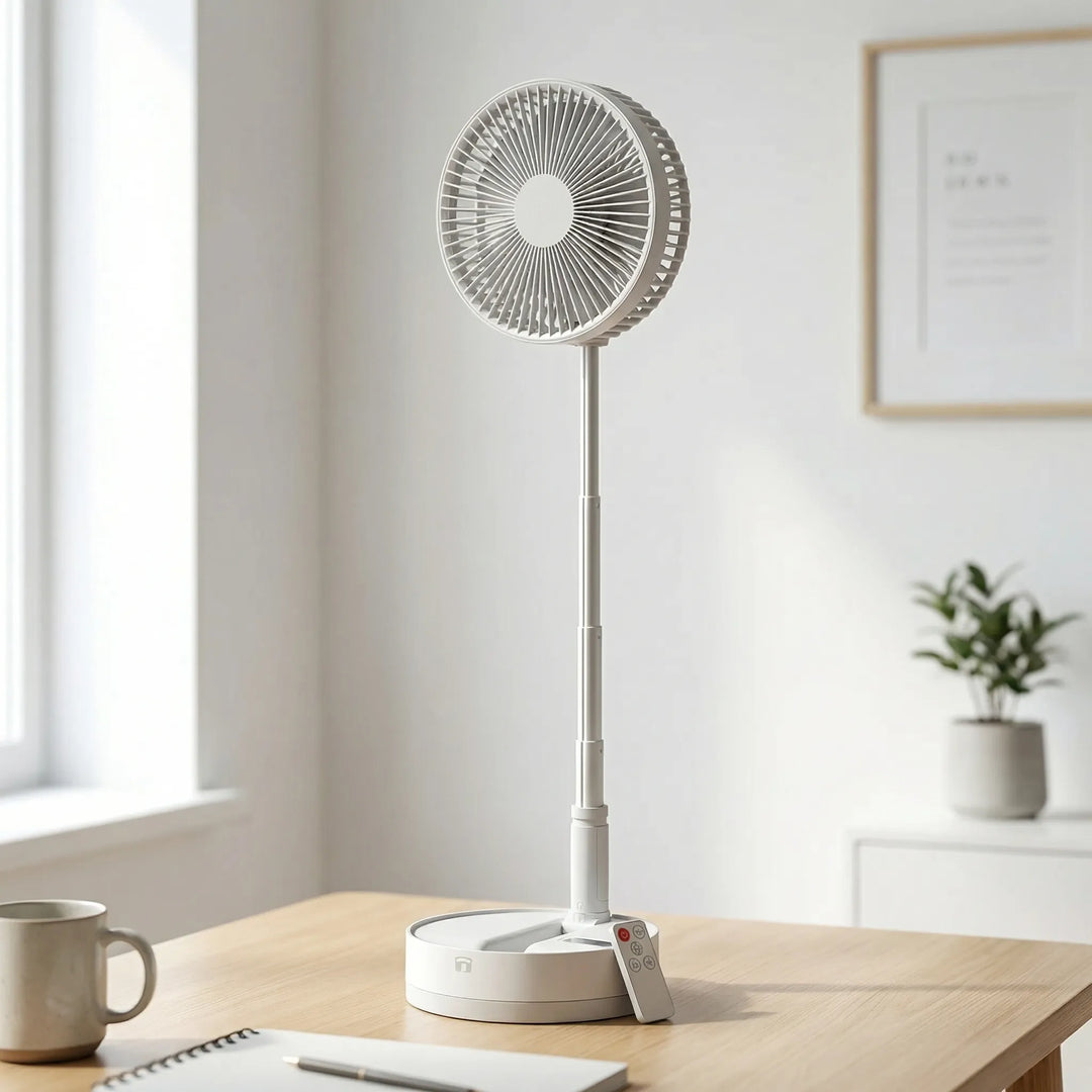 Rechargeable Telescopic Standing Fan - AeroFold
