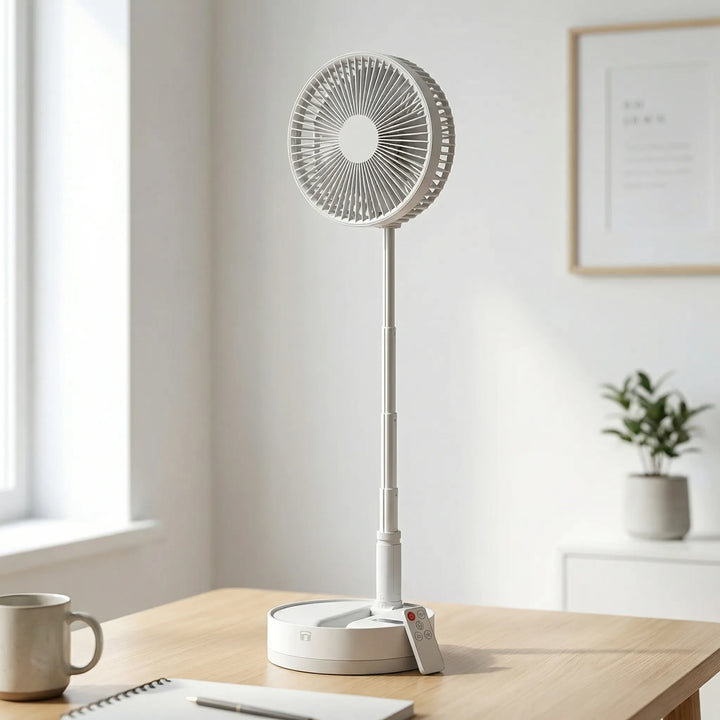 Rechargeable Telescopic Standing Fan - AeroFold