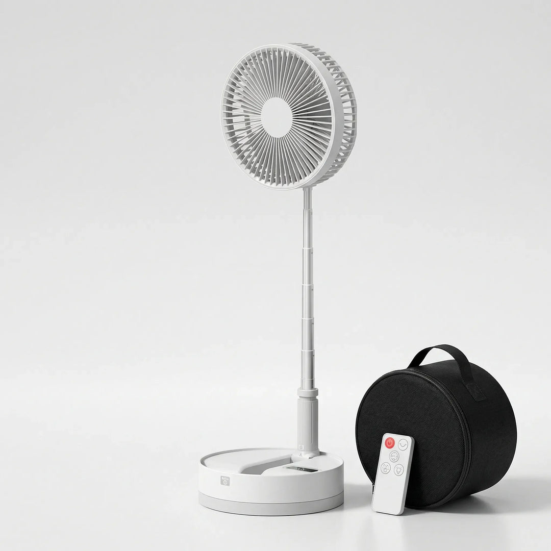 Rechargeable Telescopic Standing Fan - AeroFold