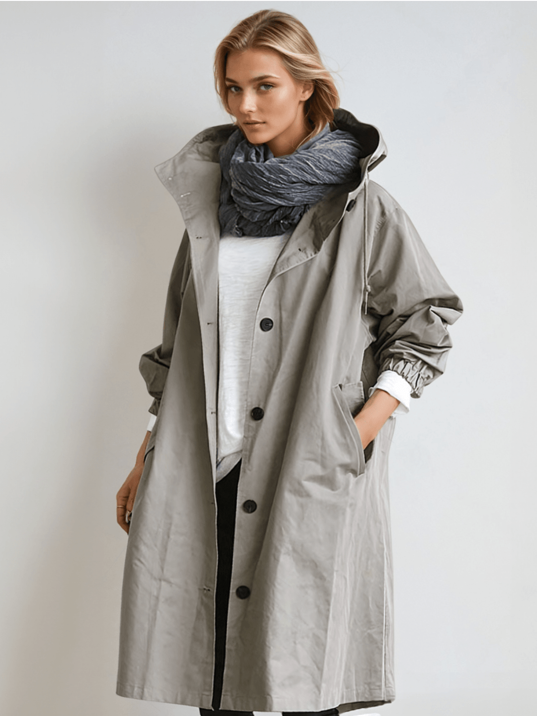 Relaxed Fit Trench Coat 1