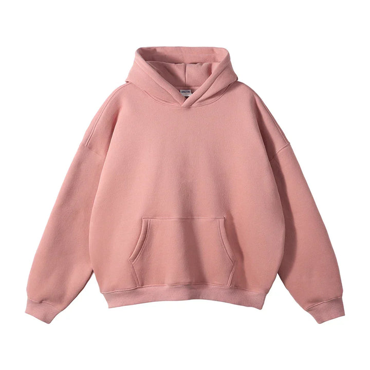 Relaxed Men's Pullover Hoodie With Kangaroo Pocket 10