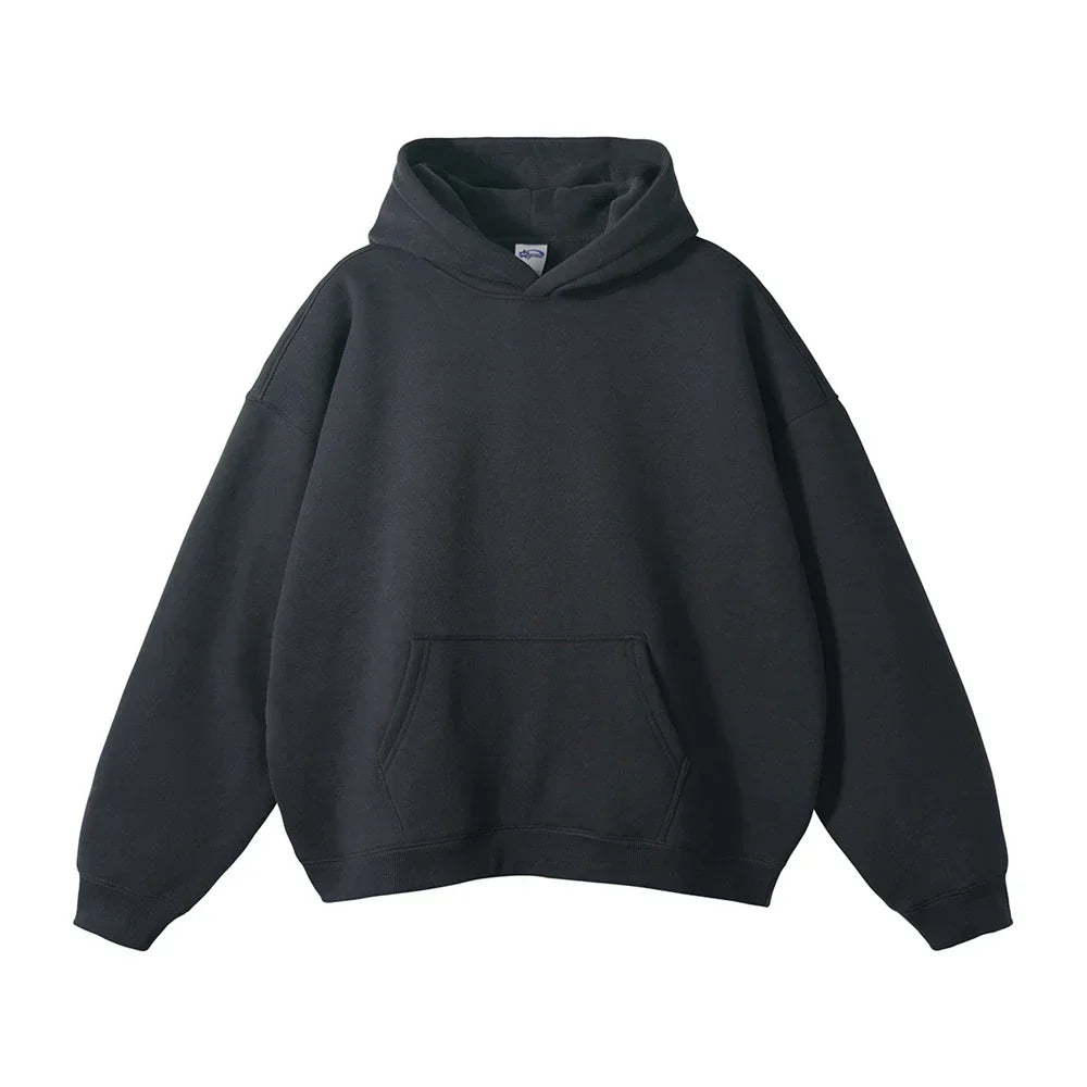 Relaxed Men's Pullover Hoodie With Kangaroo Pocket 16