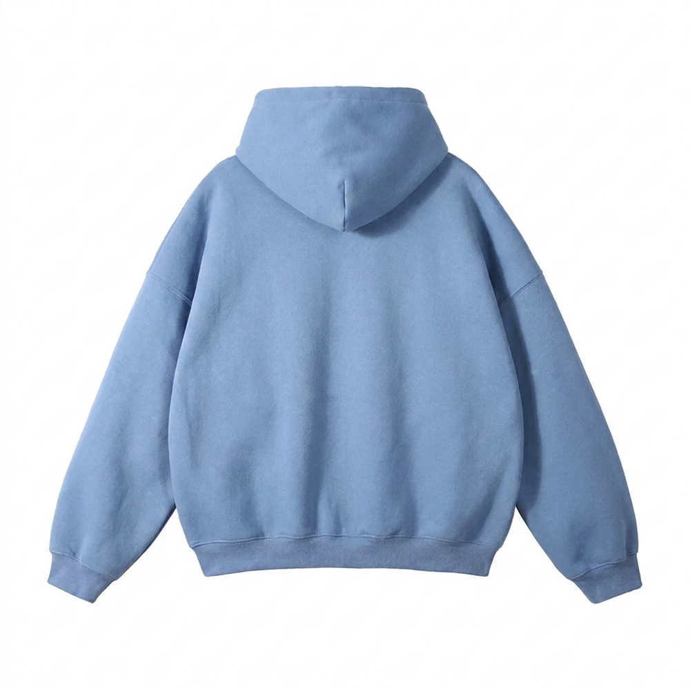 Relaxed Men's Pullover Hoodie With Kangaroo Pocket 2