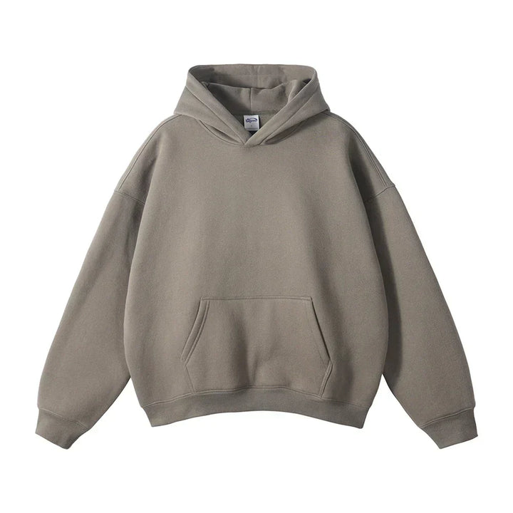 Relaxed Men's Pullover Hoodie With Kangaroo Pocket 5