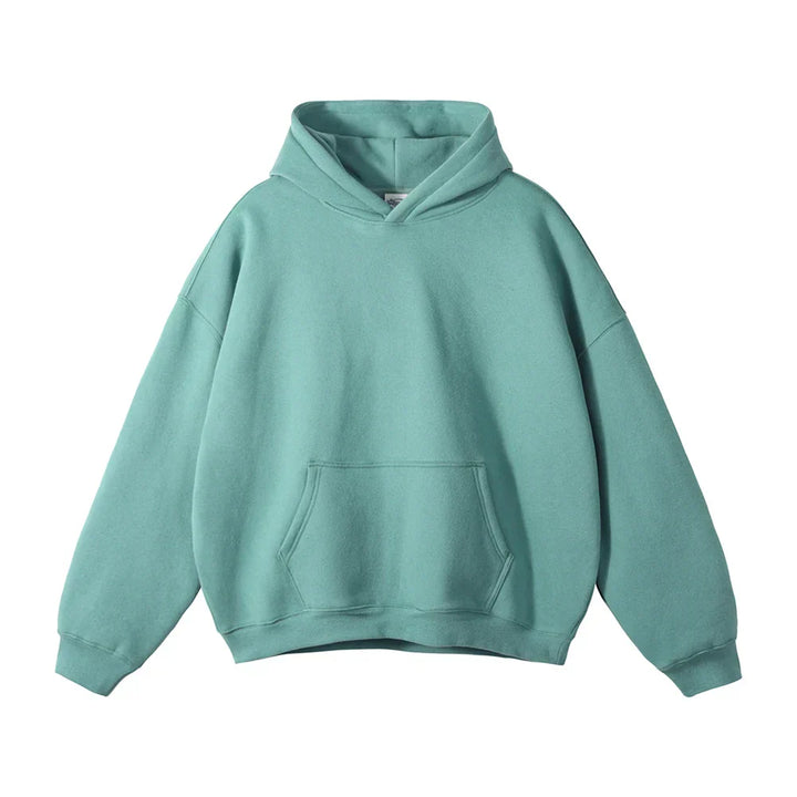 Relaxed Men's Pullover Hoodie With Kangaroo Pocket 6