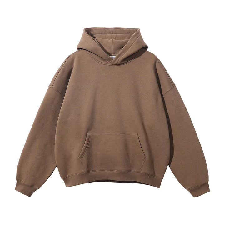 Relaxed Men's Pullover Hoodie With Kangaroo Pocket 8