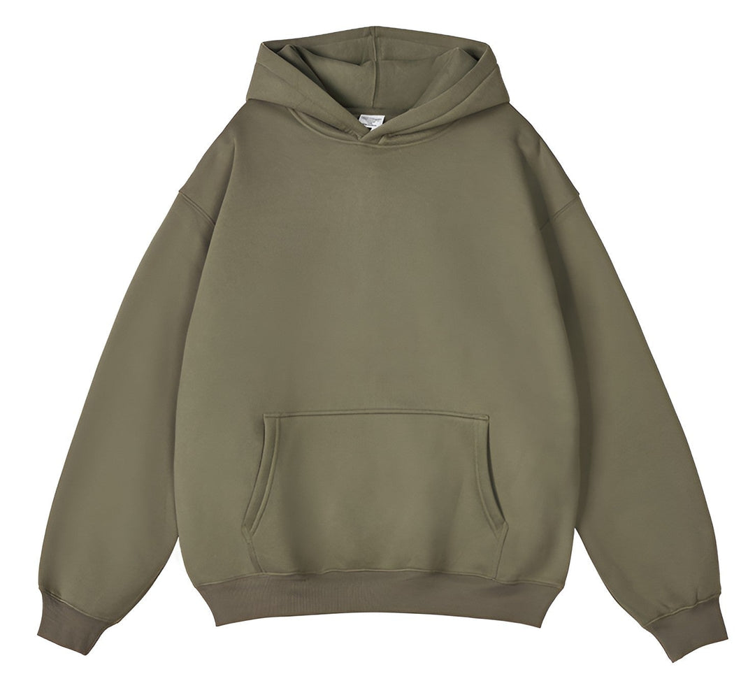 Relaxed Men's Pullover Hoodie With Kangaroo Pocket 9