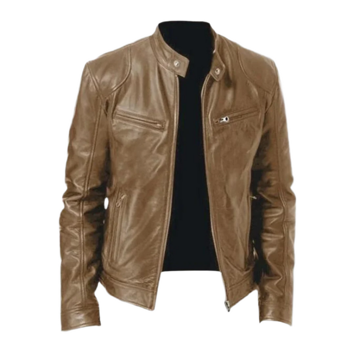 Men's Leather Jacket – Elegant and Durable Modern Style Jacket 3