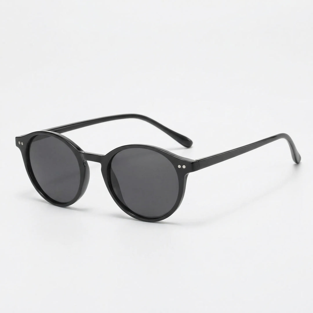 Retro Round Frame Sunglasses - Lumura