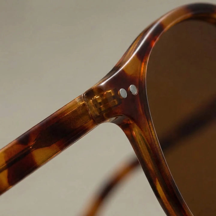 Retro Round Frame Sunglasses - Lumura