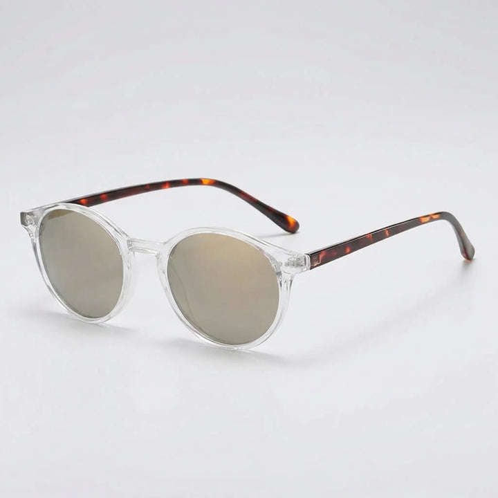 Retro Round Frame Sunglasses - Lumura