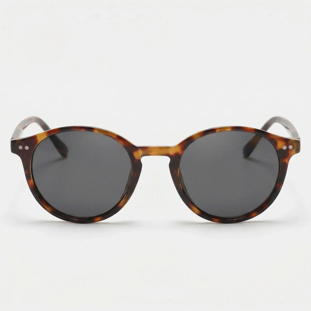Retro Round Frame Sunglasses - Lumura