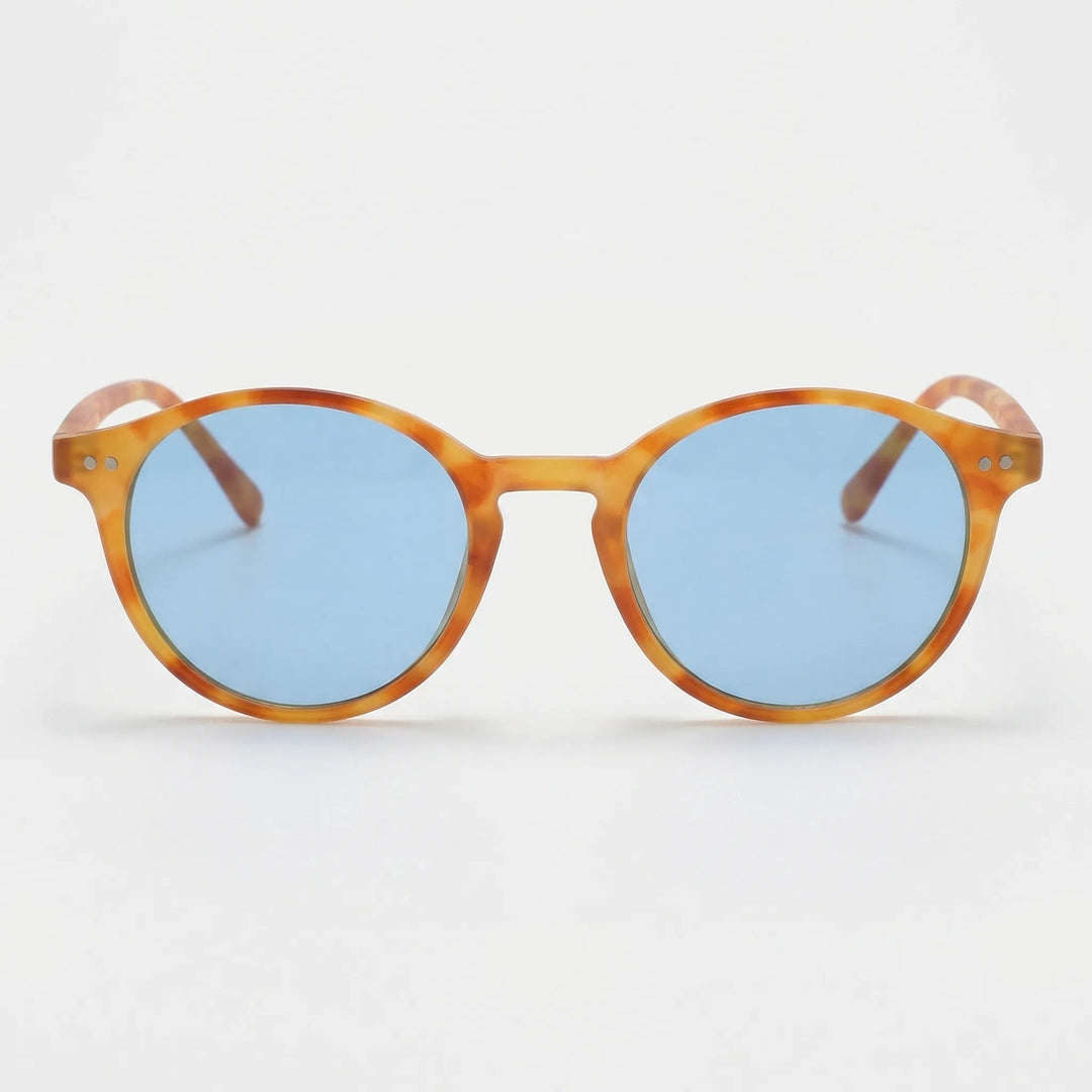 Retro Round Frame Sunglasses - Lumura