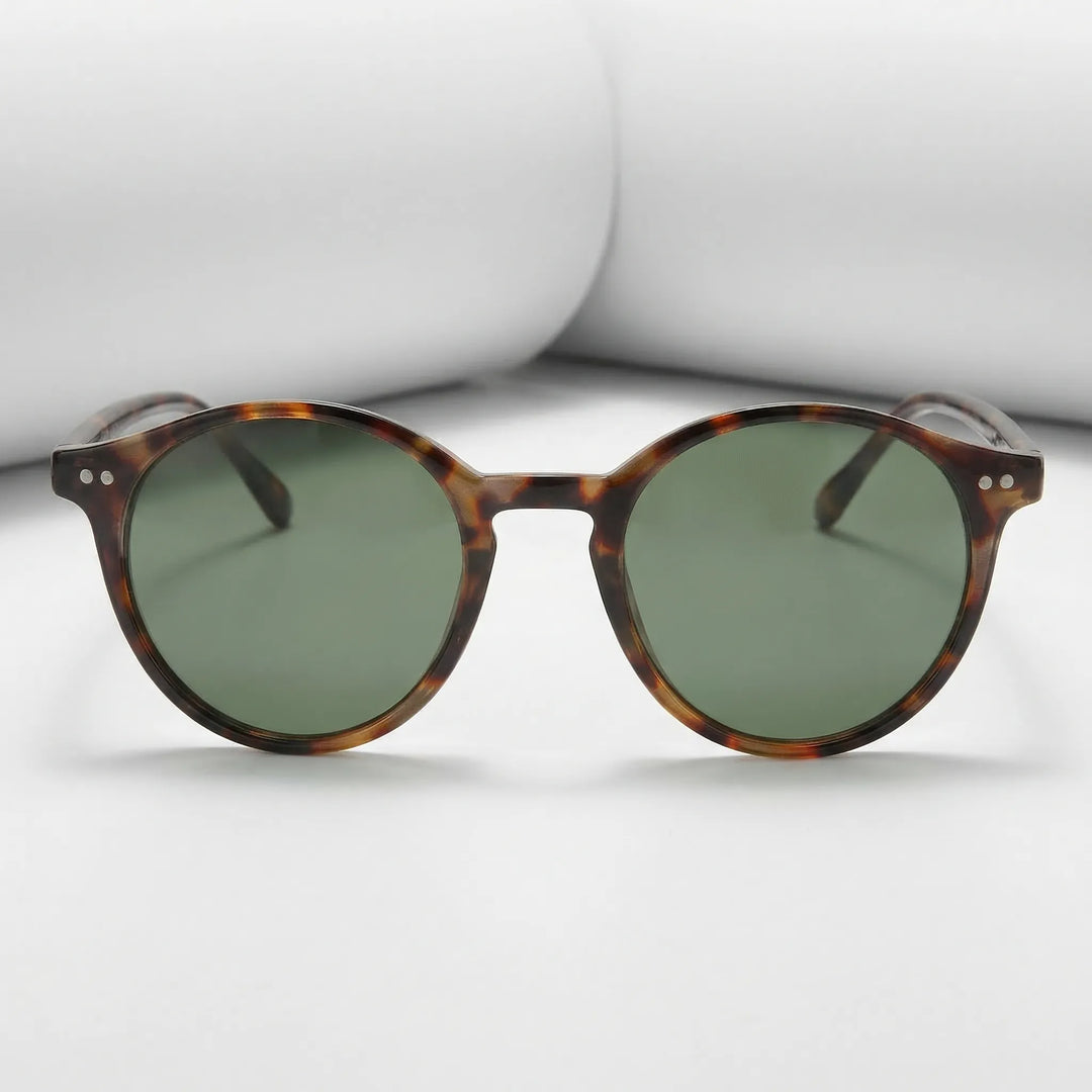 Retro Round Sunglasses - Vintura