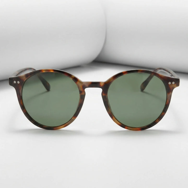 Retro Round Sunglasses - Vintura