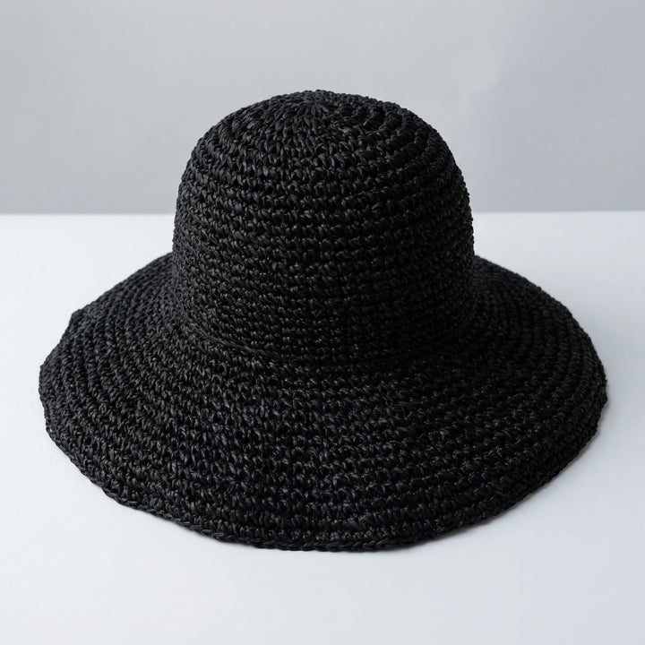 Retro Style Woven Sun Hat - Solvint