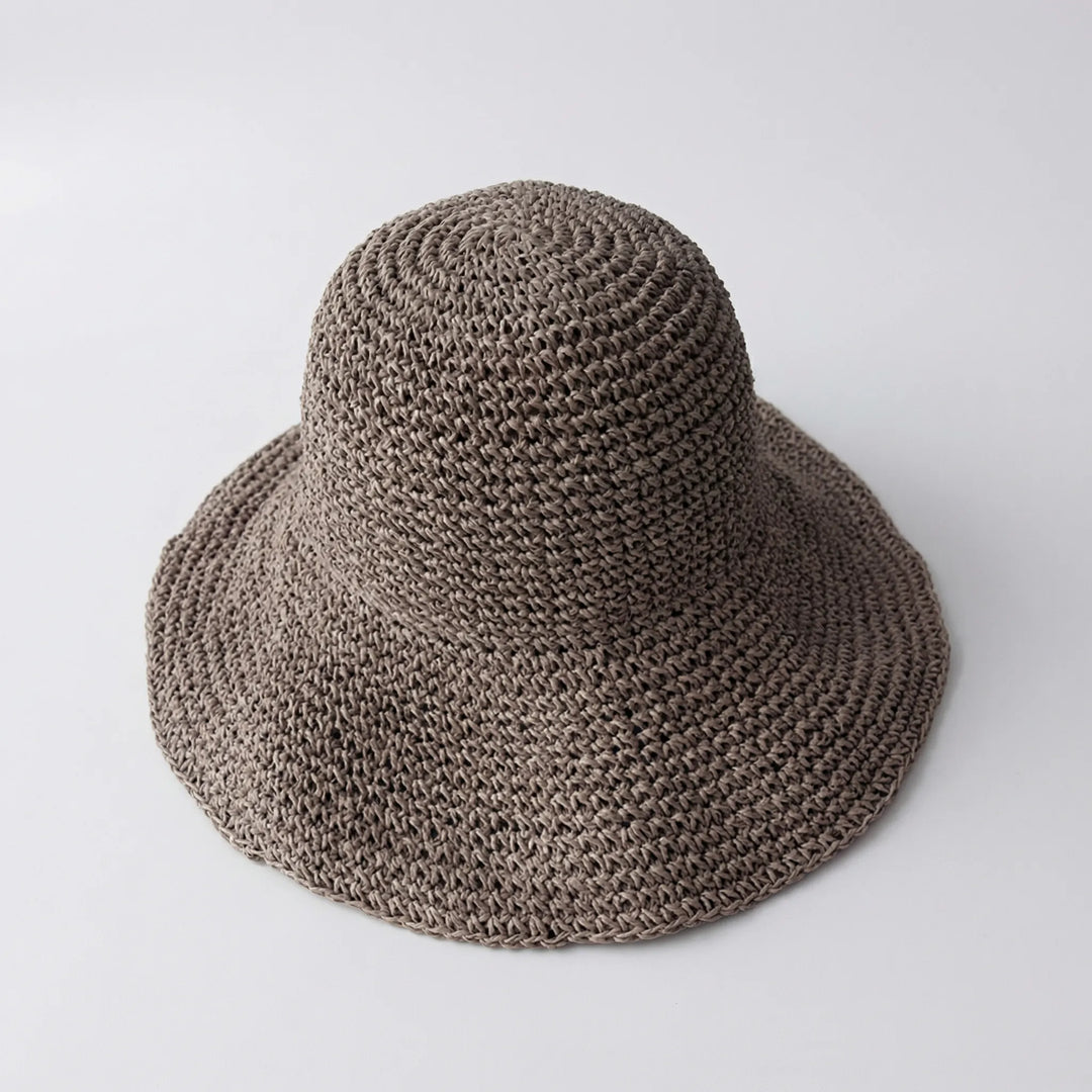 Retro Style Woven Sun Hat - Solvint