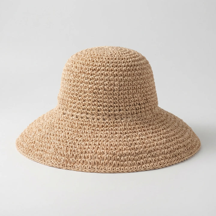 Retro Style Woven Sun Hat - Solvint