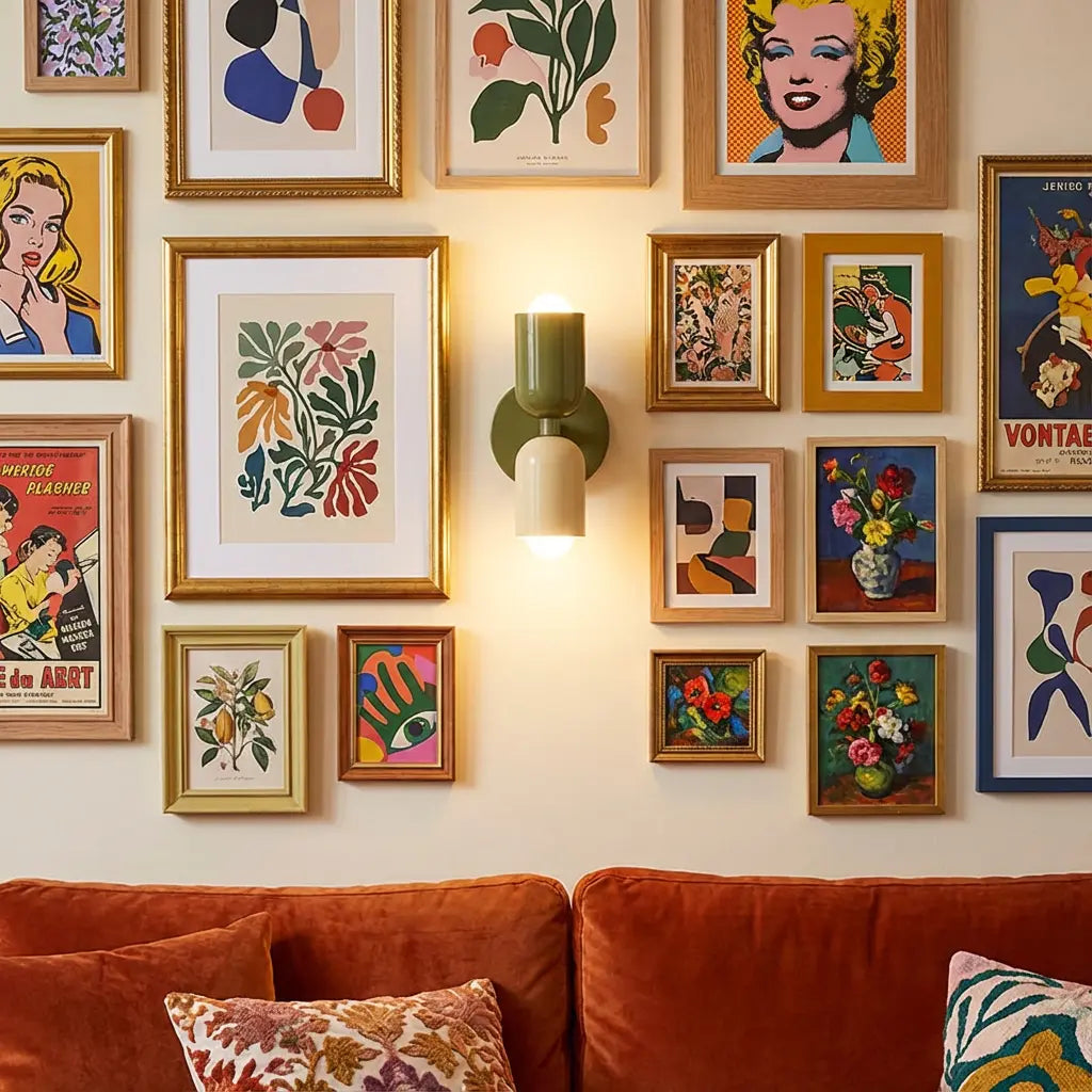 Retro Wall Lamp in Vivid Colors 6