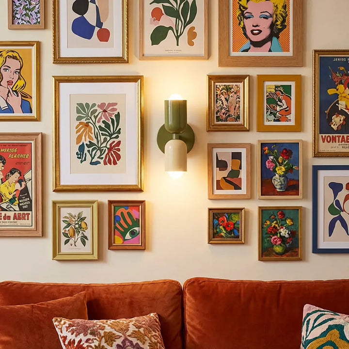 Retro Wall Lamp in Vivid Colors 6