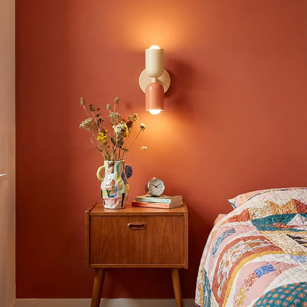 Retro Wall Lamp in Vivid Colors 1