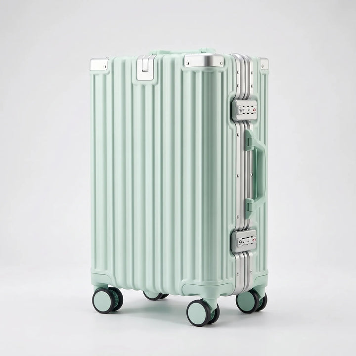 Ribbed Hard Shell Suitcase - Aerogo