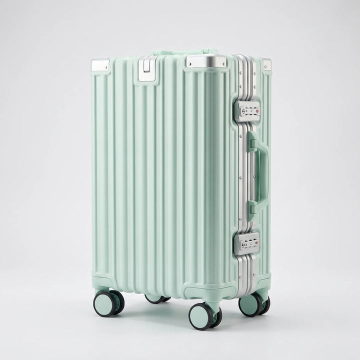 Ribbed Hard Shell Suitcase - Aerogo