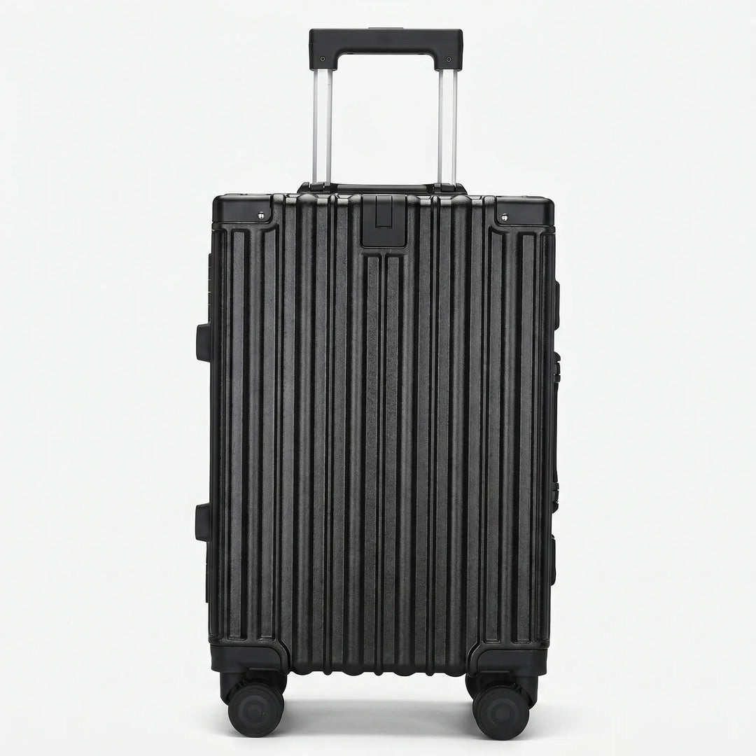 Ribbed Hard Shell Suitcase - Aerogo