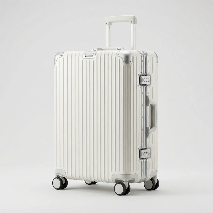 Ribbed Hard Shell Suitcase - Aerogo