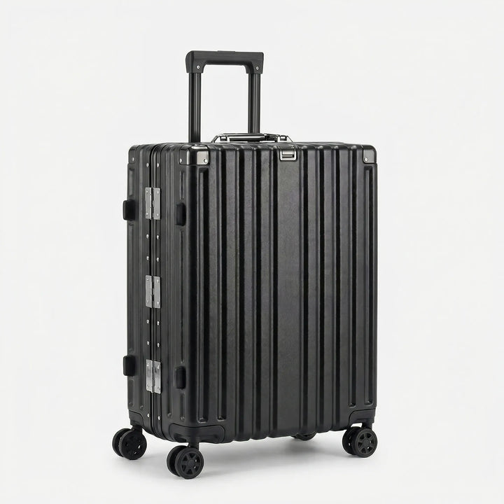 Ribbed Hard Shell Suitcase - Omnirove